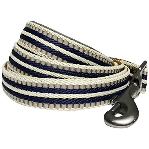 Blueberry Pet 8 Colors 3M Reflective Multi-Colored Stripe Dog Leashes