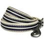 Blueberry Pet 8 Colors 3M Reflective Multi-Colored Stripe Dog Leashes