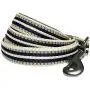 Blueberry Pet 8 Colors 3M Reflective Multi-Colored Stripe Dog Leashes