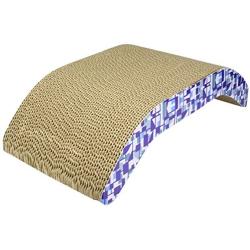 Ware Scratch-N-Lounge Corrugated Cat Scratcher, Catnip Included, 17.5''W X 9.5''L X 4.5''H