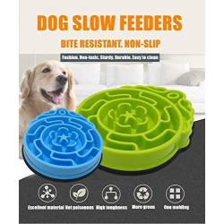 Redmogo Dog Bowl Slow Feeding Fun Eating No Chock Puzzle Food Bowl Pet Slow Feeder Dog Bowls