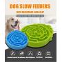 Redmogo Dog Bowl Slow Feeding Fun Eating No Chock Puzzle Food Bowl Pet Slow Feeder Dog Bowls