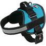 Dog Harness, Reflective No-Pull Adjustable Pet Vest with Handle for Hiking Walking, Training, Service and Outdoors - Breathable No - Choke Harness for Small, Medium or Large Dogs with Room for Patches