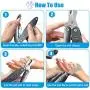 Dog Nail Clippers, Sharpest Dog Toenail Clippers Metal Handle with Safety Guard [Cut the Nails like Butter] for Large Medium Small Breed (>6 Lb) with Exquisite Box, Best Clippers for Thick Nail