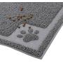 Suhaco Dog Mat Cat Food Mats Non-Slip Waterproof Pet Bowl Placemat for Dogs and Cats (L)