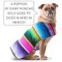 Handmade Dog Poncho from Mexican Serape Blanket - Dog Clothes - Coat - Costume - Sweater - Vest Handmade Dog Poncho from Mexican Serape Blanket - Dog Clothes - Coat - Costume - Sweater - Vest