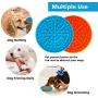 GAGILAND Silicone Dog Lick Mat Slow Feeder Dog Distraction Lick Pad with Suction Licking Buddy for Dogs Bathing, Grooming, Anxiety