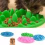 No/Brand Pet Dog Feeding Food Dish Bowl Toys,Silicone Puppy Slow Down Eating Feeder Dish Prevent Obesity Dogs Supplies Outdoor