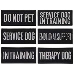 DGSD Patch for Pet Tactical K9 Service Harness Vest,Removable Patches for Service Dog Harnesses & Vest