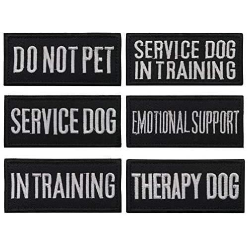 DGSD Patch for Pet Tactical K9 Service Harness Vest,Removable Patches for Service Dog Harnesses & Vest