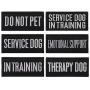 DGSD Patch for Pet Tactical K9 Service Harness Vest,Removable Patches for Service Dog Harnesses & Vest