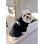 BINGPET BA1002-1 Security Patterns Printed Puppy Pet Hoodie Dog Clothes