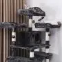 BEWISHOME Large Cat Tree Condo Bundle with Small Cat Tower with Sisal Scratching Posts Perches Houses Cat Furniture Kitty Activity Center Kitten Play House MMJ0311