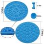 GETIEN Dog Lick Pad Suction Dog Washing Distraction Device Slow Feeder Lick Mat with Super Suction for Pet Bathing, Grooming, and Dog Training