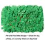 Tamu style Dog Snuffle Mat for Feeding, Hunting, Foraging (12½'' x 18½'') Playful Food and Treat Surface & Small, Medium, Large Breed Pets & Durable, Reusable, Machine Washable