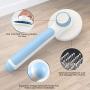 ibestbuy Self Cleaning Slicker Brush for Dogs and Cats,Shedding and Grooming Short & Long Haired Pets,Removing Loose Undercoat,Mats,Knots and Tangled Hair,Massage Pet Skin