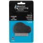 Master Grooming Tools Contoured Grip Flea Combs — Ergonomic Combs for Removing Fleas