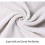 YUNNARL Dog Blanket Premium Fluffy Fleece Kitty Blanket Soft and Warm Puppy Blanket for Dogs & Cats Protects Couch, Chairs, Car, or Bed from Spills, Stains, or Pet Fur