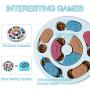 FASOON Interactive Dog Food Puzzle Toy - Treat Dispensing Dogs Slow Feeder Increase IQ Pet Dog Training Games Feeder Interactive Pet Supplies