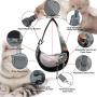 BELPRO Pet Dog Sling Carrier for Small Dogs, Cats and Puppies, Breathable Mesh Pet Front Hands-Free Bag with Adjustable Shoulder Strap for Outdoor and Travel