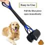 ienjoyed 28''Large Pooper Scooper for Dogs Heavy Duty, Long Handled Dog Poop Scooper for Grass, Non-Breakable Dog Poop Pick Up Tool