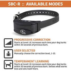 SportDOG Brand NoBark Rechargeable Bark Control Collar - Programmable, Waterproof Bark Collar