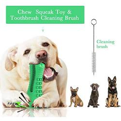 Dog Chew Toy Tough Durable Indestructible Dental Toothbrush Teeth Cleaning Toy for Medium Large Pet Dogs