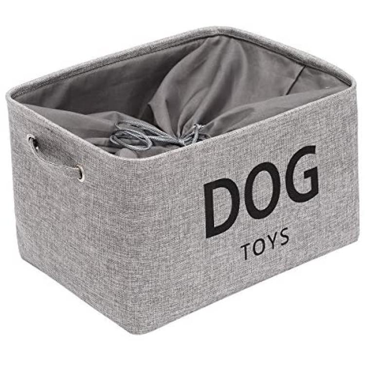 Dog Toy Box Puppy Toy Box Pet Toy Box Storage Pet Toy Organization