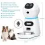 VinDox Automatic Cat Feeder, Pet Automatic Food Dispenser with Stainless Steel Food Bowl, Designed for Cat and Dogs, Portion Control & Voice Recording, Timer Programmable Up to 4 Meals a Day VinDox Automatic Cat Feeder, Pet Automatic Food Dispenser with Stainless Steel Food Bowl, Designed for Cat and Dogs, Portion Control & Voice Recording, Timer Programmable Up to 4 Meals a Day