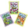FUZZU Bloomin’ Kitty Seed Packets Cat Toys with U.S. Grown Certified Organic Catnip Collection - Set of 3: Bee Balm, Snap Dragon, and Tiger Lily