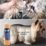 YUUP! Italy Home & Professional Shampoo for Long Hair Dogs and Cats - Dog Shampoo Restructuring & Strengthening Hair, Reinforcing The Coat from Root,Nourishing, Detangling & Glossing(17 oz/ 33.8 oz)