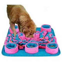 LIVEKEY Pet Snuffle Mat for Dog,Feeding Mat,Nosework Mat,for Relieve Stress Restlessness,Foraging Instinct Interactive Puzzle Toys