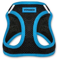 Voyager Step-in Air Dog Harness - All Weather Mesh, Step in Vest Harness for Small and Medium Dogs by Best Pet Supplies