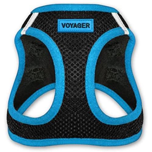 Voyager Step-in Air Dog Harness - All Weather Mesh, Step in Vest Harness for Small and Medium Dogs by Best Pet Supplies