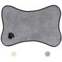 Ptlom Dog and Cat Medium and Small Placemat, Pet Food and Water Mat Suitable for Medium and Small Pets, Prevent Water and Food from Spilling, Cotton