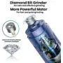 BOIROS Dog Nail Grinder, 3 Speed Pet Nail Grinder for Dogs, Electric Dog Nail Trimmer with LED Light, 3 Ports Cat Nail Grinder Rechargeable for Painless Paws Grooming for Large Small Medium Dogs Cats BOIROS Dog Nail Grinder, 3 Speed Pet Nail Grinder for Dogs, Electric Dog Nail Trimmer with LED Light, 3 Ports Cat Nail Grinder Rechargeable for Painless Paws Grooming for Large Small Medium Dogs Cats