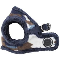 Puppia Corporal Dog Harness Blue