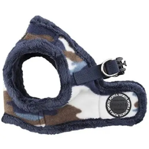 Puppia Corporal Dog Harness Blue Puppia Corporal Dog Harness Blue
