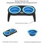 PETMAKER Elevated Pet Bowls with Non Slip Stand Collection