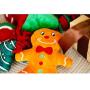Christmas Dog Stocking Gifts Set - Dog Toy Filled - Festive Puppy Stocking Variety Pack Toy with Squeaky Toy/ Cotton Knotted Rope Toy - 5 Packs