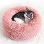 Modern Soft Plush Round Pet Bed for Cats or Small Dogs,Faux Fur Donut Cuddler,Cat beds and Dog beds,Relief and Improved Sleep – Machine Washable, Waterproof Bottom Pet Weight Within 20lbs,Pink Color Modern Soft Plush Round Pet Bed for Cats or Small Dogs,Faux Fur Donut Cuddler,Cat beds and Dog beds,Relief and Improved Sleep – Machine Washable, Waterproof Bottom Pet Weight Within 20lbs,Pink Color