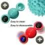 JHT 2PACK Windmill Cat Toy Turntable Teasing Toys with Two Flash Lights Four Catnip Two Balls Strong Suction Cup Spinning Cat (Blue &Red) JHT 2PACK Windmill Cat Toy Turntable Teasing Toys with Two Flash Lights Four Catnip Two Balls Strong Suction Cup Spinning Cat (Blue &Red)