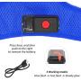 Ezier Glowing LED Dog Harness- USB Rechargeable No-Pull Pet Harness, Adjustable Soft Padded Dog Vest, Mesh Reflective Suit for Small, Medium, Large Dogs