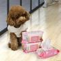 Deodorizing Hypoallergenic Pet Wipes with Fragrance Free Natural Organic for Cleaning Face Butt Eyes Ears Paws Teeth 100ct per Pack