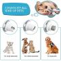 Zacro Pet Nail Grinder Set - 50 DB Ultra Quiet Electric Dog Nail Grinder, Professional 2-Speed Rechargeable Pet Nail Trimmer Claw Care, 18h Working Time for Small Medium Large Dogs & Cats