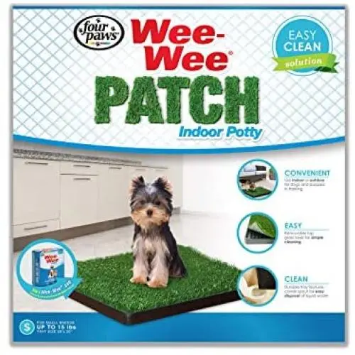 Four Paws Wee-Wee Dog Grass Patch Tray Small