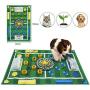 Zacro Dog Snuffle Mat - 25.6x39.4in Feeding Mat for Dogs, Dog Training Pad to Encourages Natural Foraging Skills and Release Stress