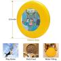 Pet Frisbee Flying Disc Dog Toy - Multifunction Bedtime Chris Ware