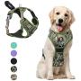 VavoPaw Dog Vest Harness, No Pull Design Pet Soft Padded Reflective Leash Chest Harness with Adjustable Strap for Various Sizes Dogs, Easy to Control