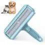 DELOMO Pet Hair Remover Roller - Dog & Cat Fur Remover with Self-Cleaning Base - Efficient Animal Hair Removal Tool - Perfect for Furniture, Couch, Carpet, Car Seat